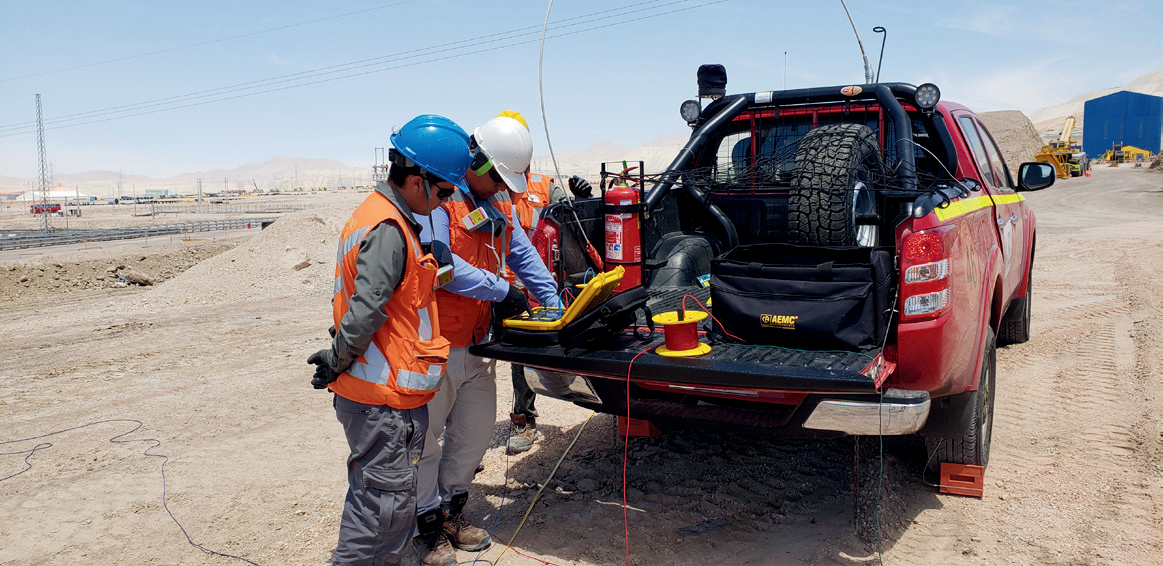 Mallas a Tierra CODELCO